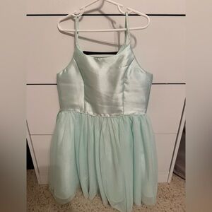 Zunie Mint Green Girls Formal Dress